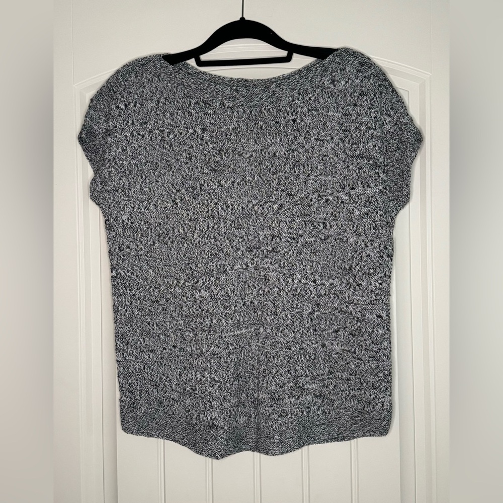 NWT Talbots - Linen Cap Sleeve Knit Top - Petite M